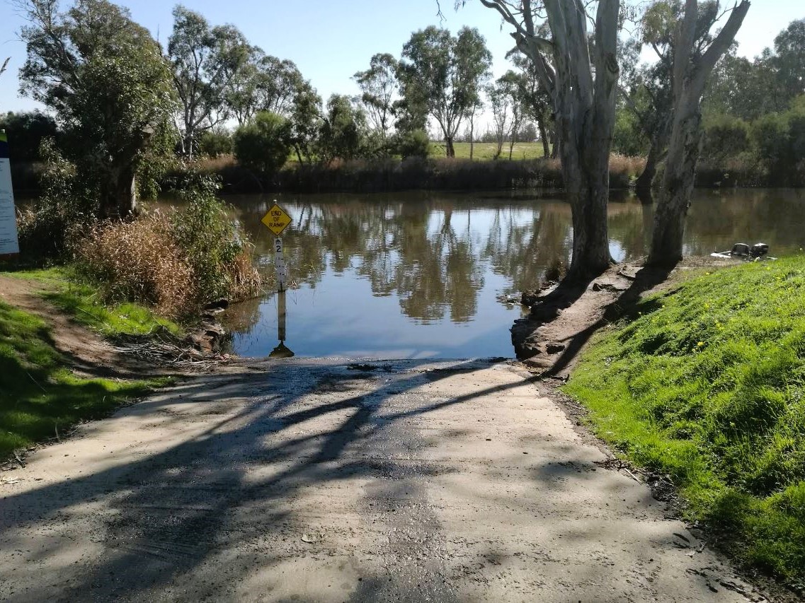 Loddon River Bridgewater ramp