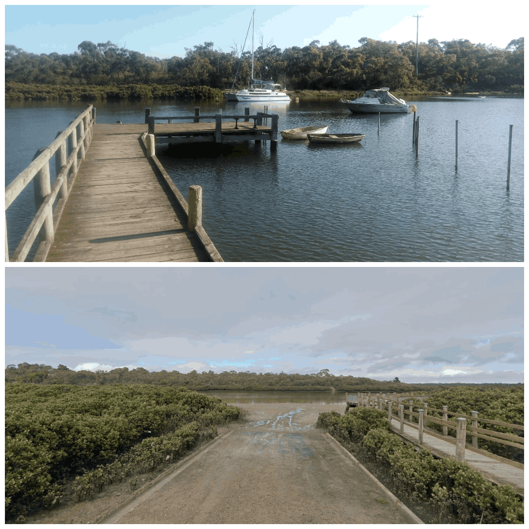 Cannons Creek Boat Ramp