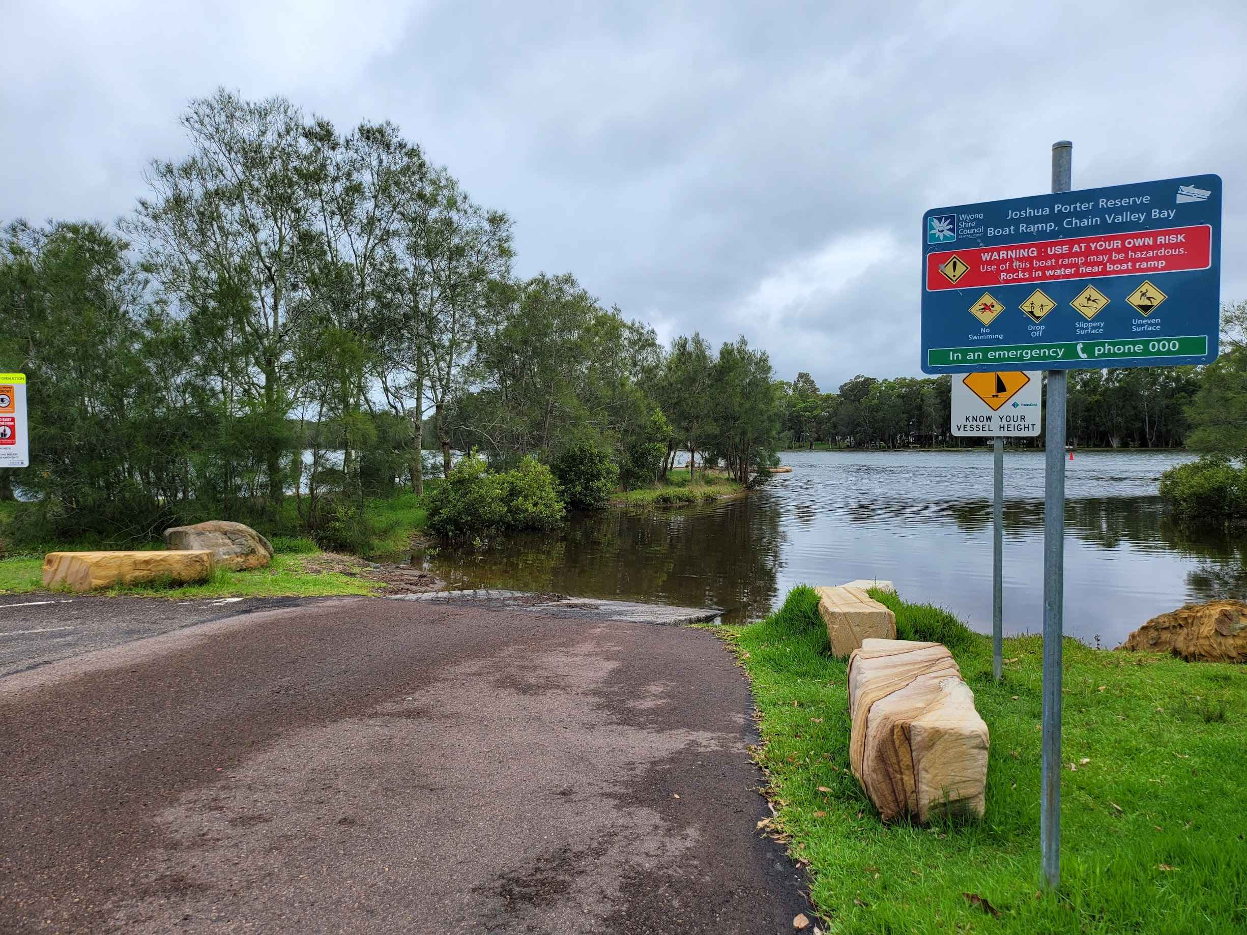 Chain Valley Bay Boat Ramp, Joshua Porter Reserve boat ramps new south wales