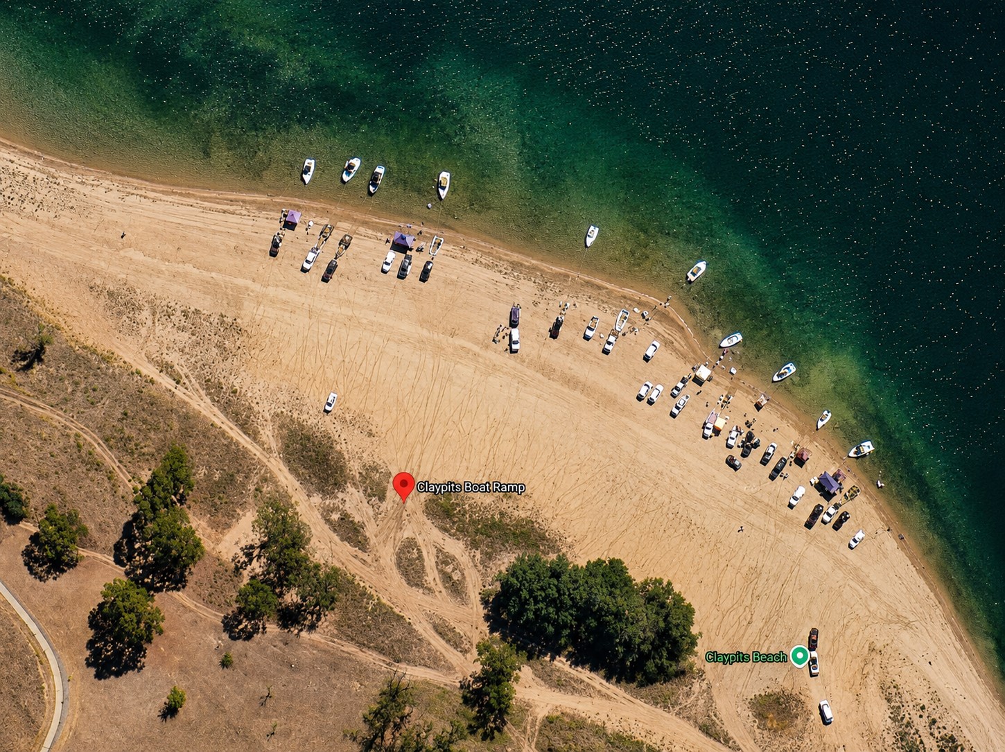 claypits boat ramp