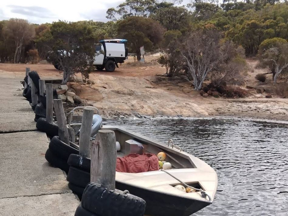 crusoe beach boat ramp
