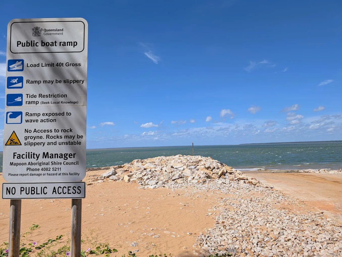 Cullen Point Boat Ramp