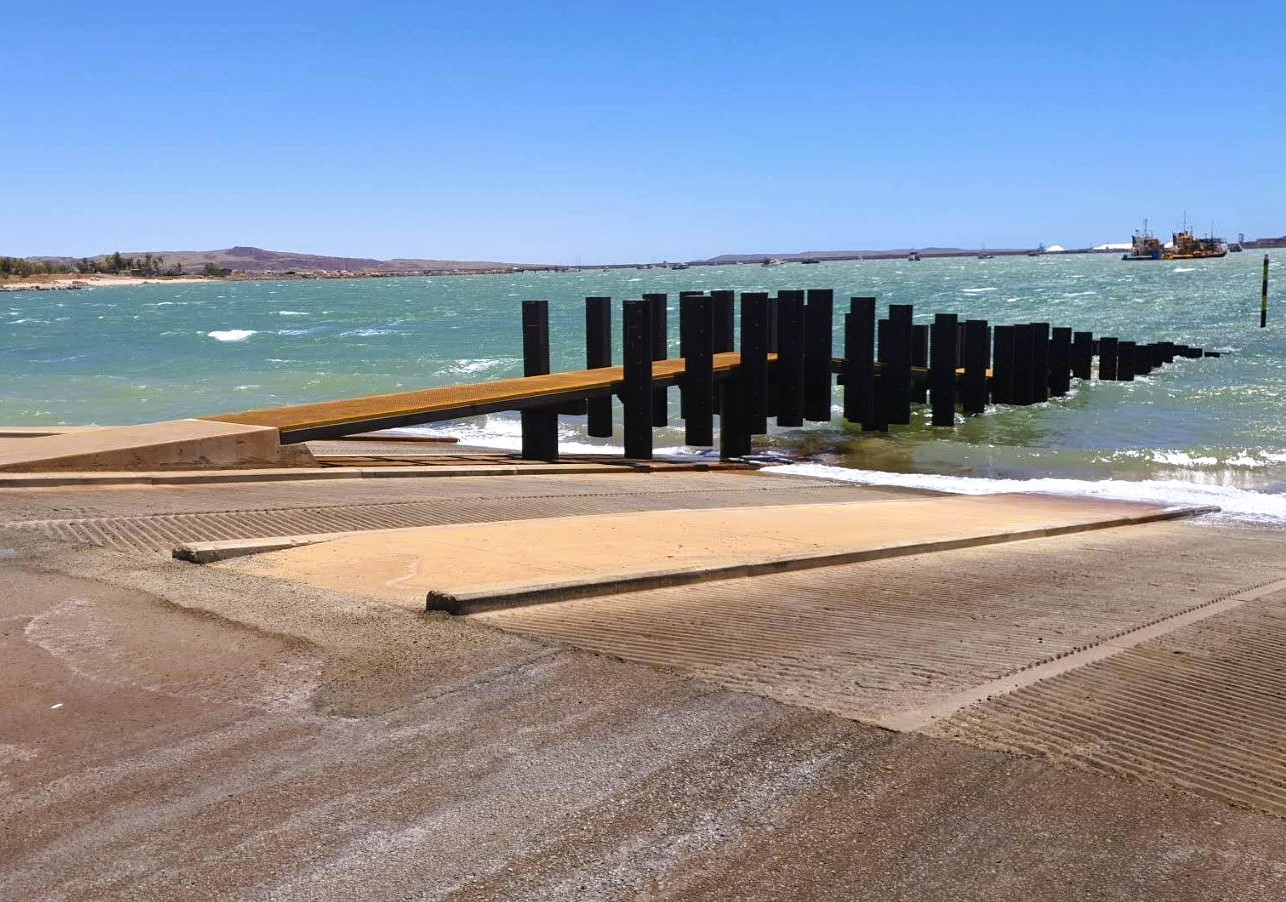 Dampier boat ramp