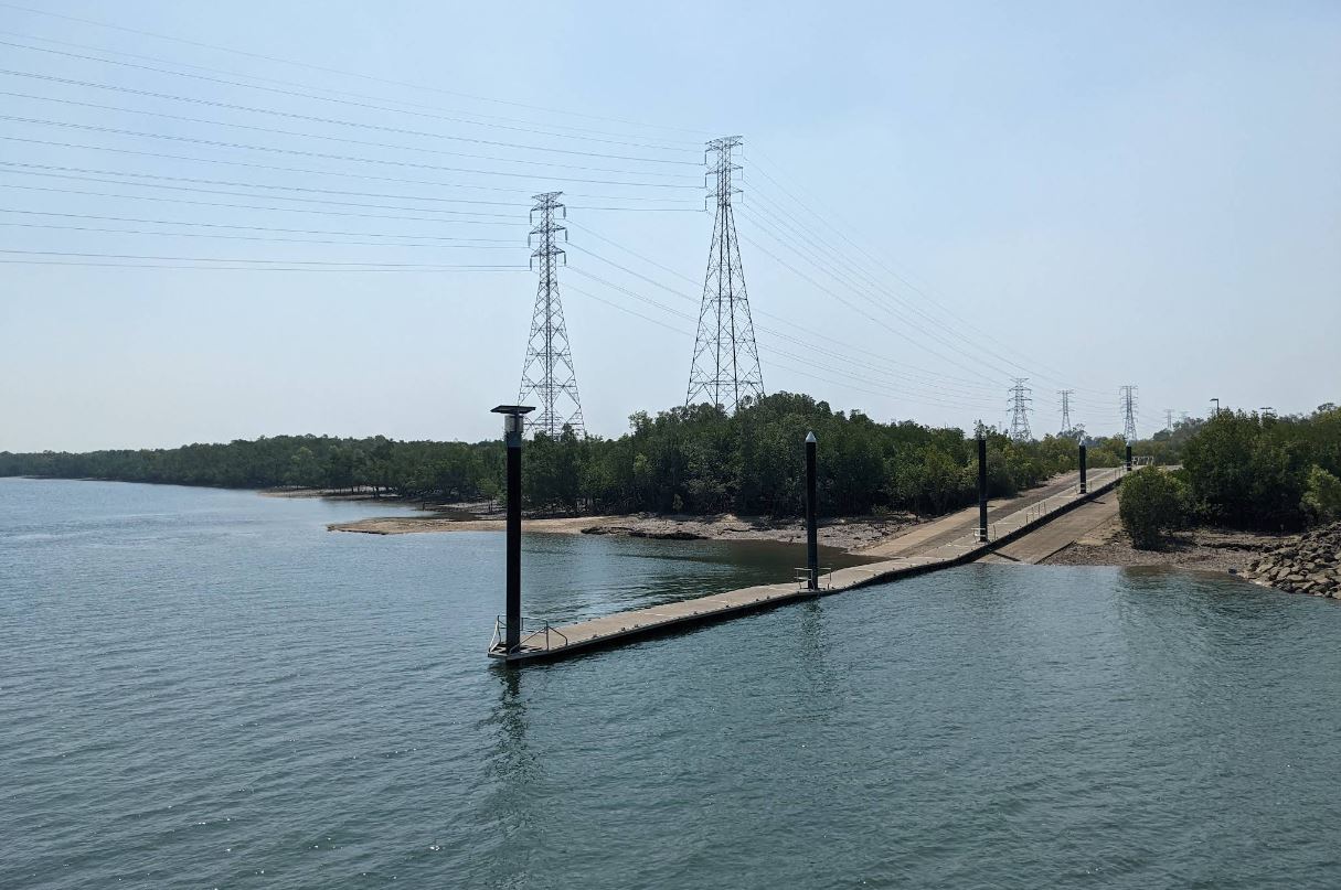 Elizabeth River boat ramp