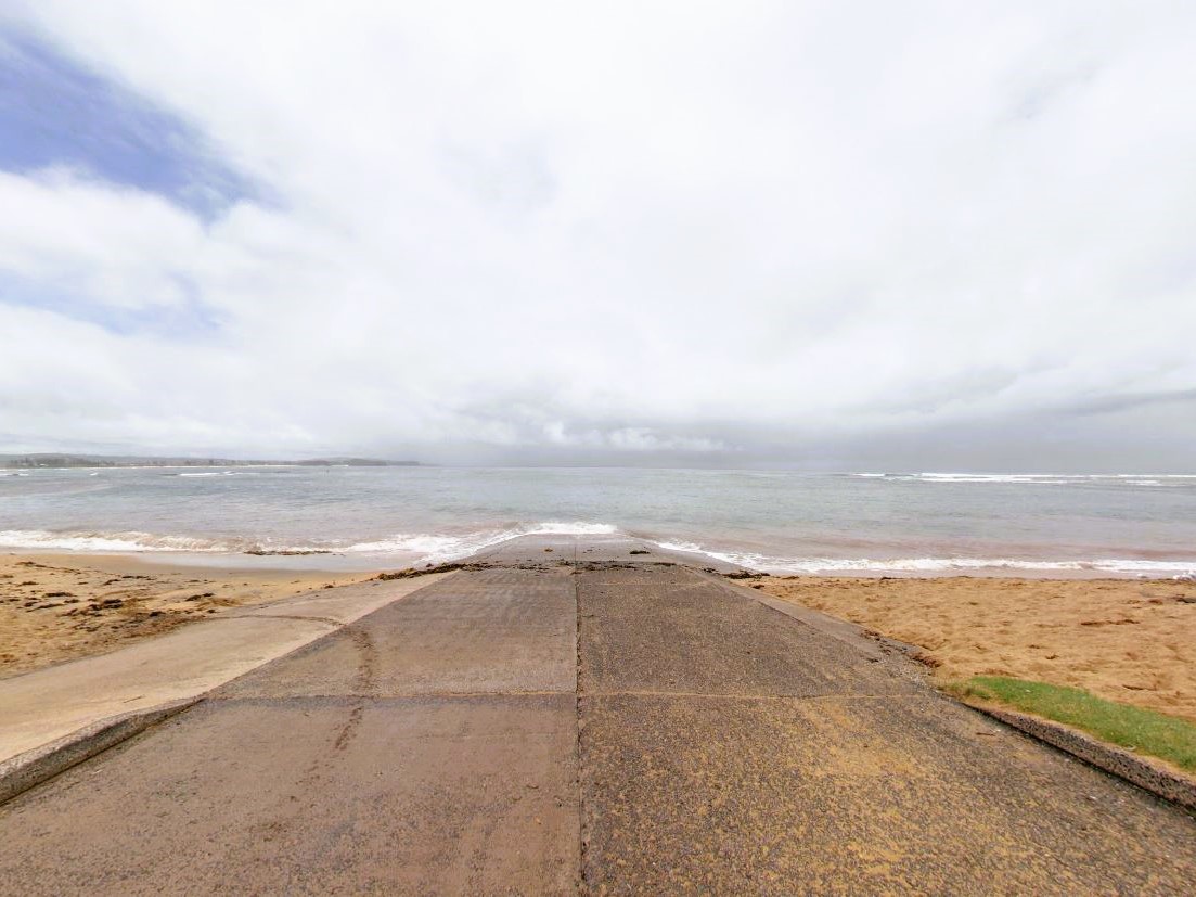 fisherman's beach boat ramp