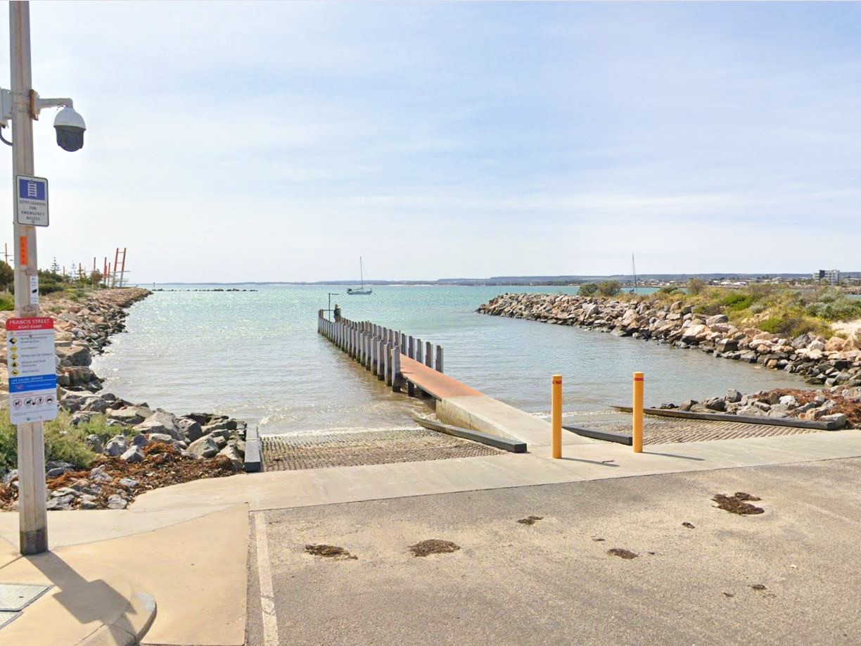 geraldton boat ramp aka francis boat ramp