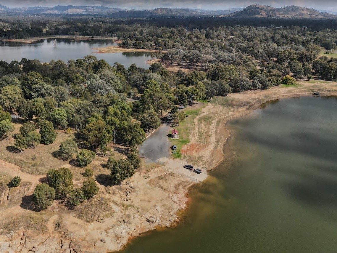 Kookaburra Point Boat Ramp (South), Lake Hume