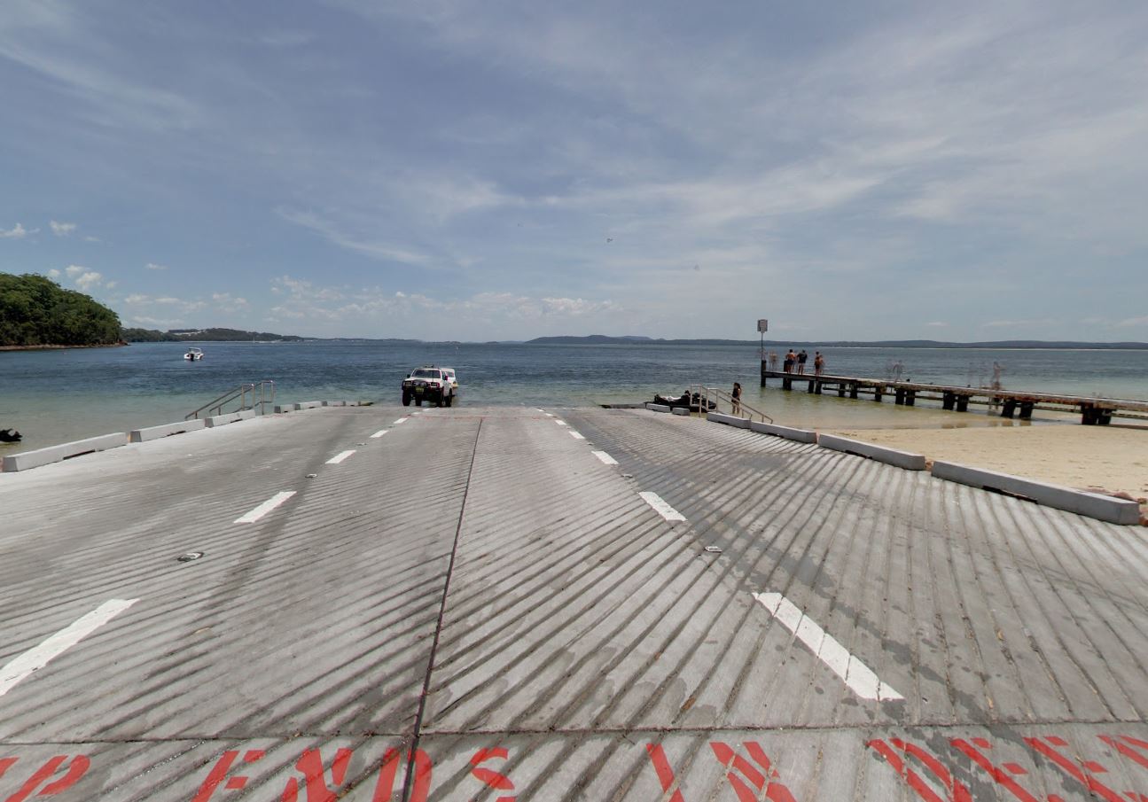 little beach boat ramp