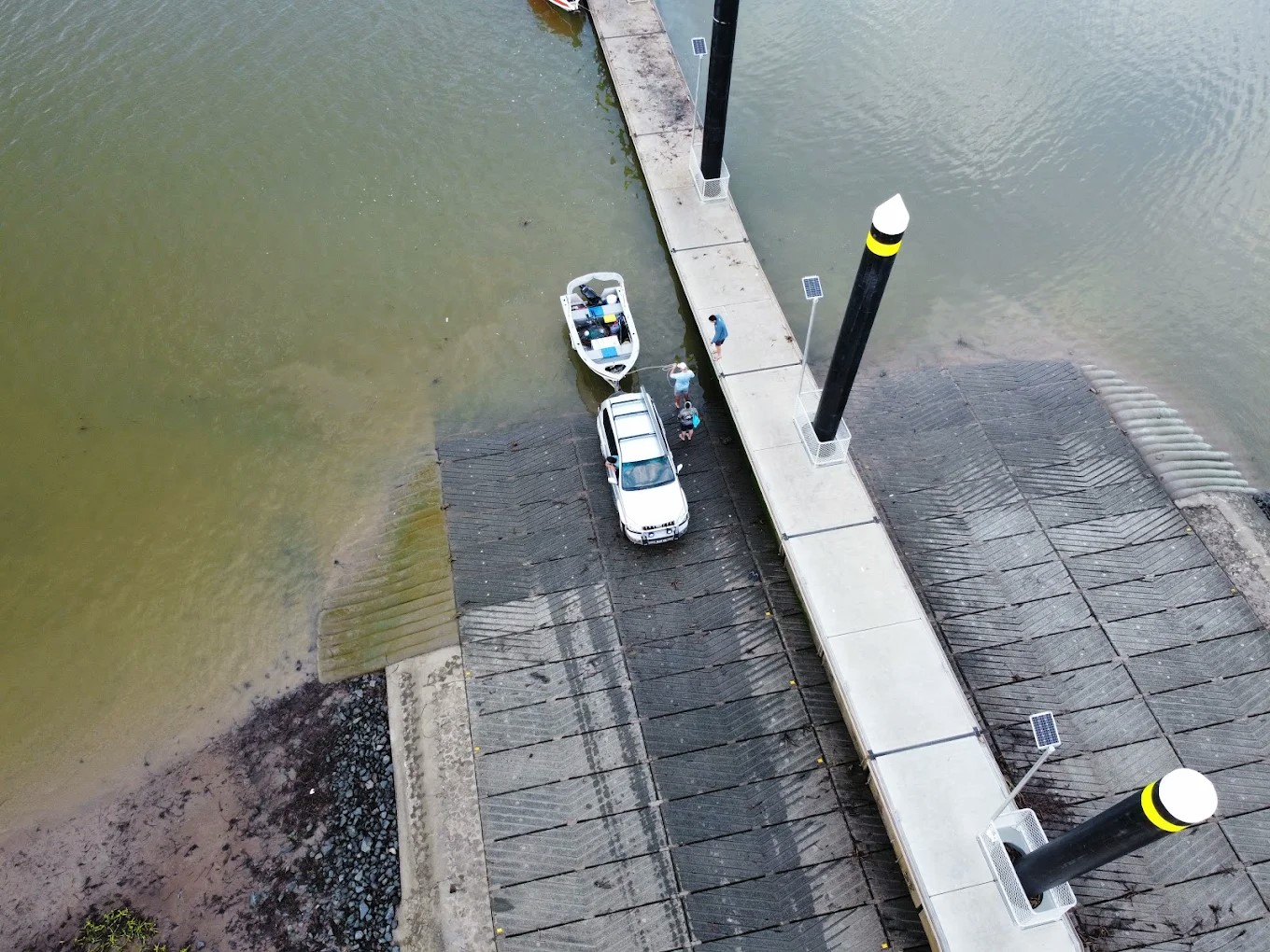 North Rockhampton boat ramp
