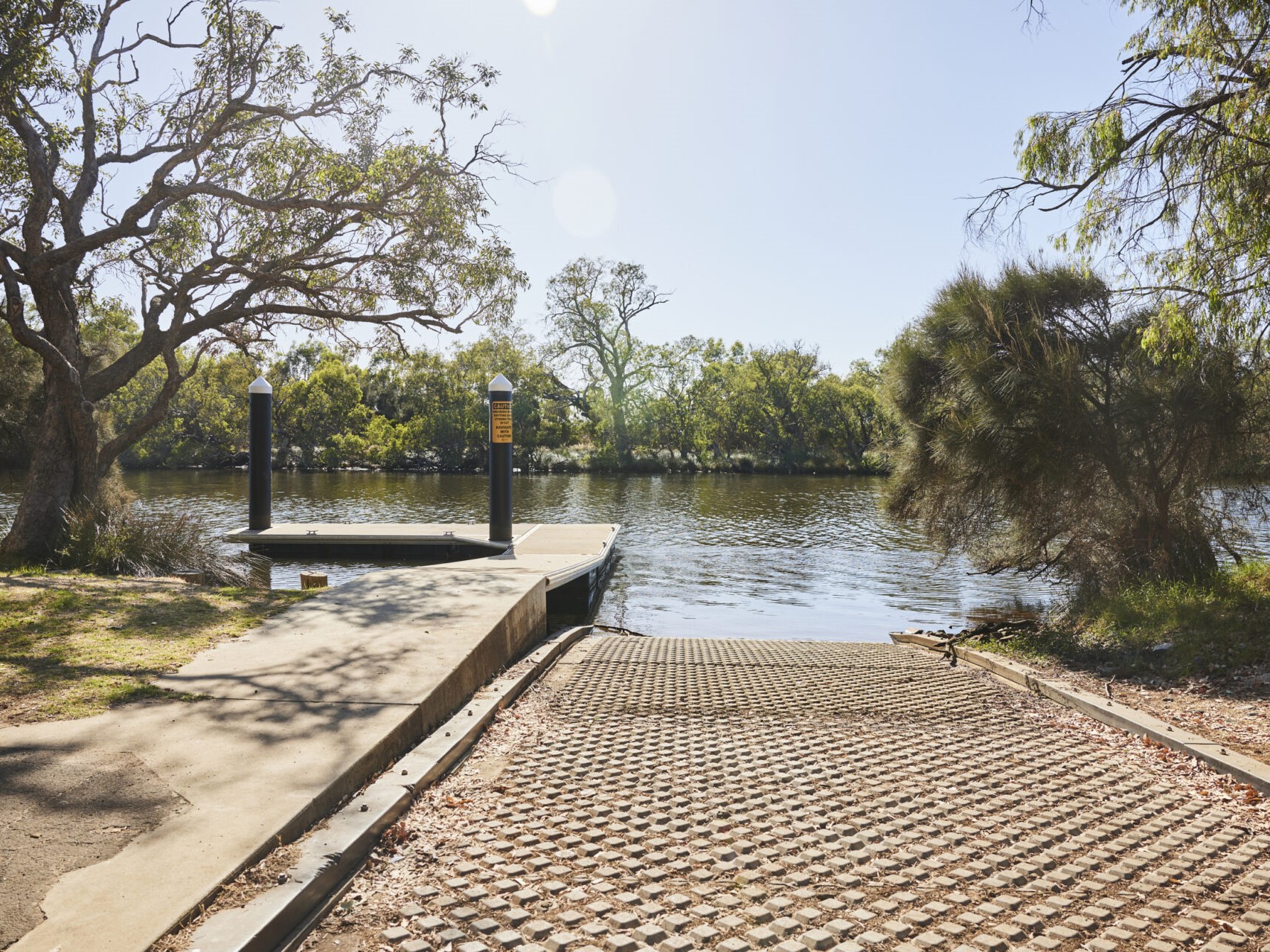 the elbow boat ramp
