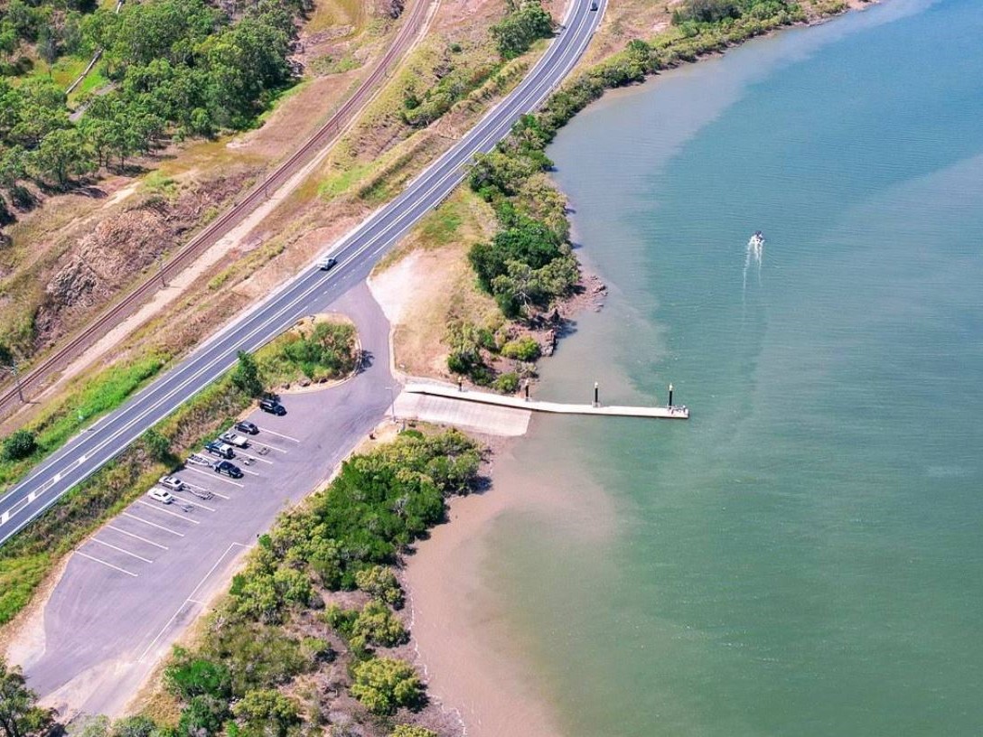The Trevor Laver Boat Ramp