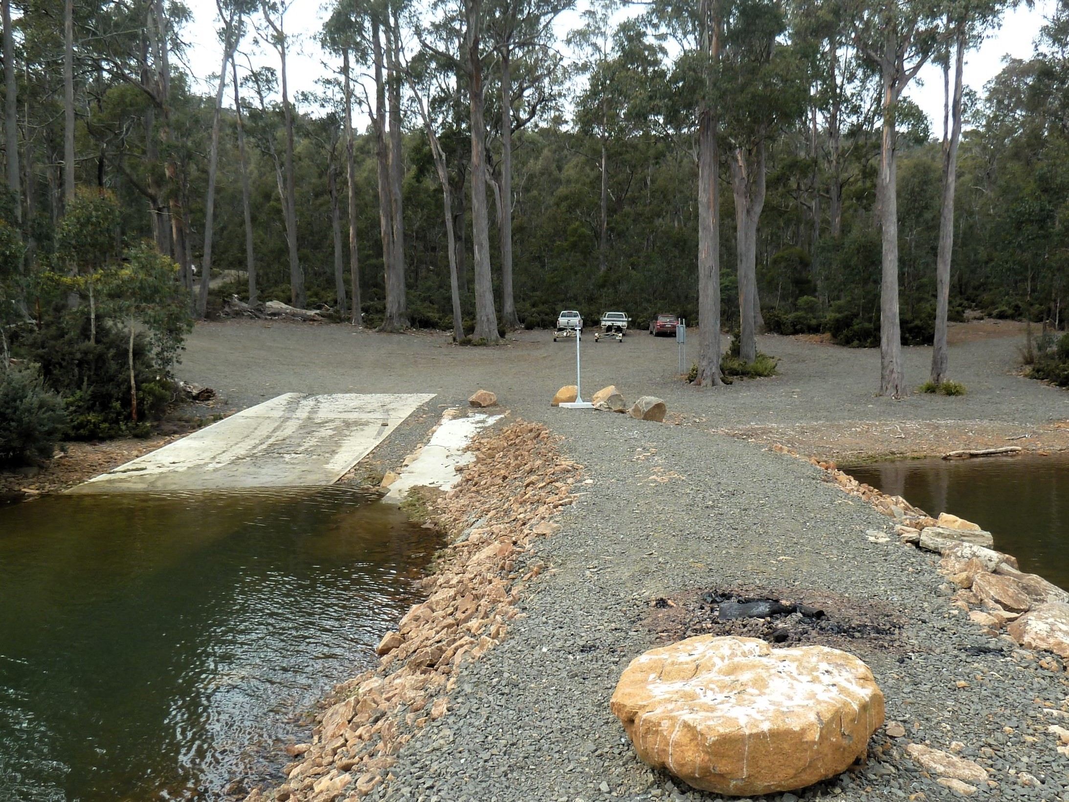 Woods Lake Boat Ramp