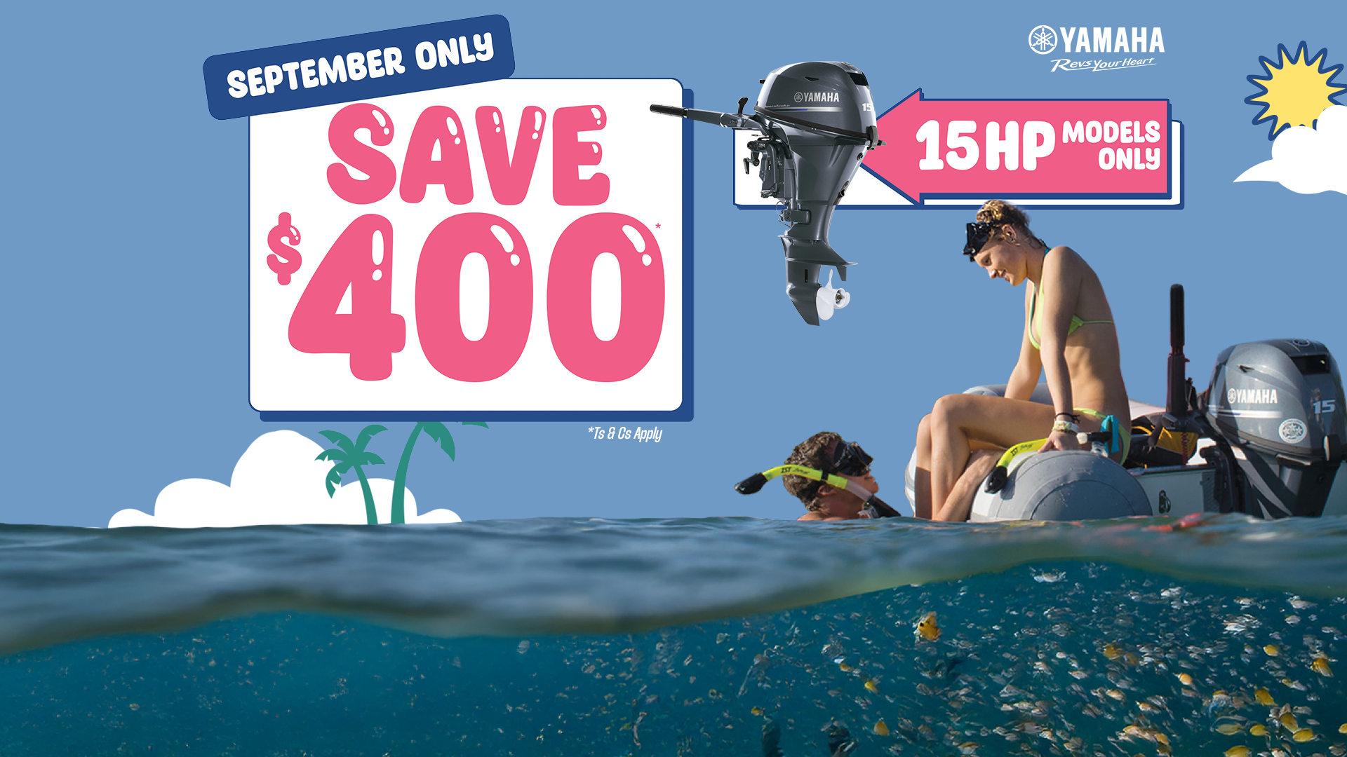 yamaha outboard promo banner