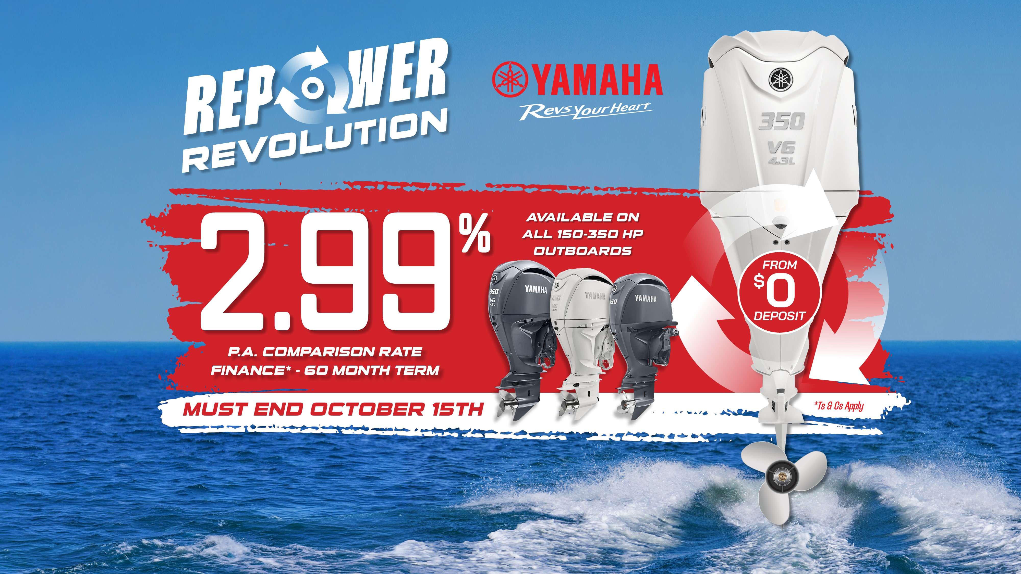 yamaha repower revolution promo banner