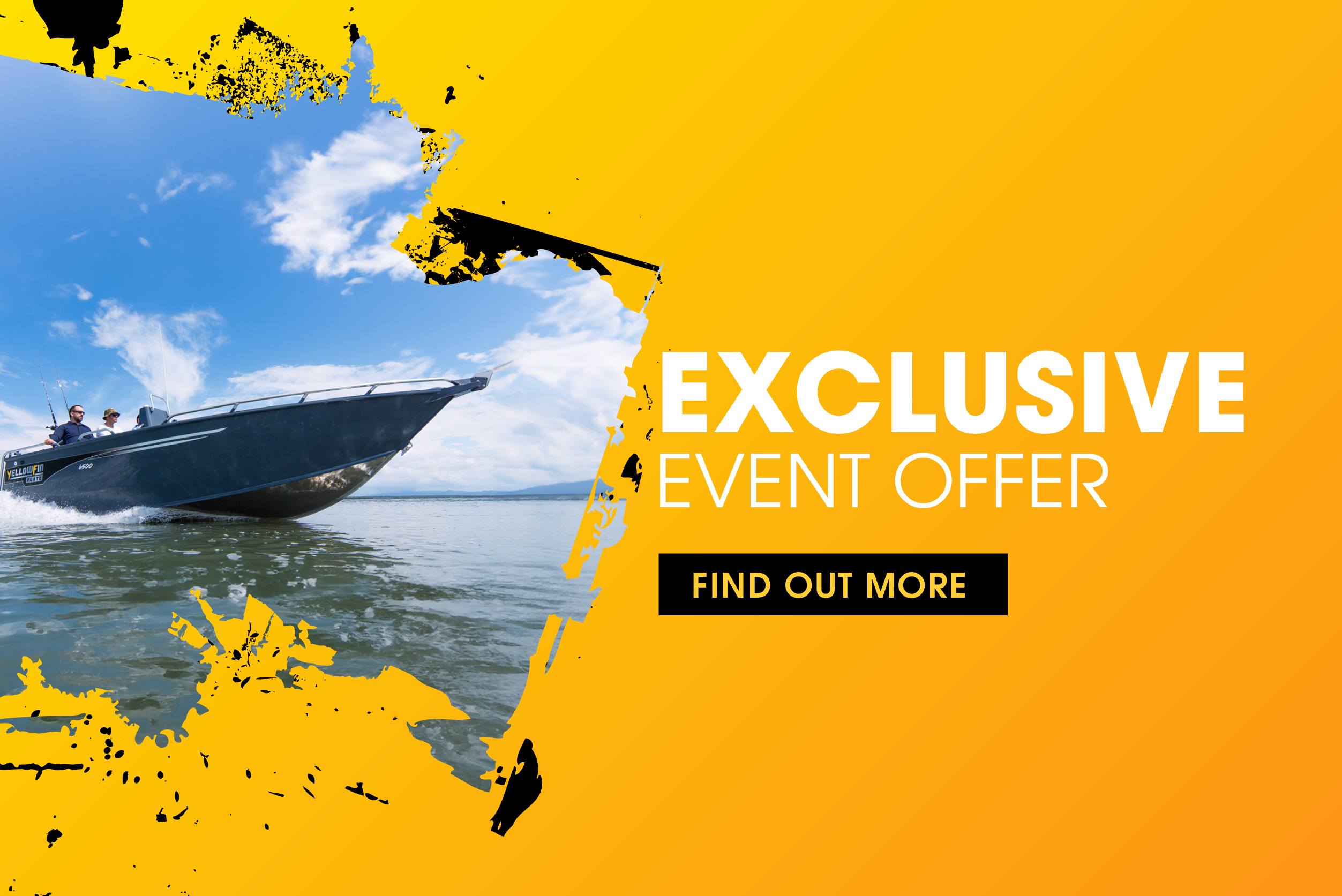 Limited-Time Offer on Yellowfin Boats