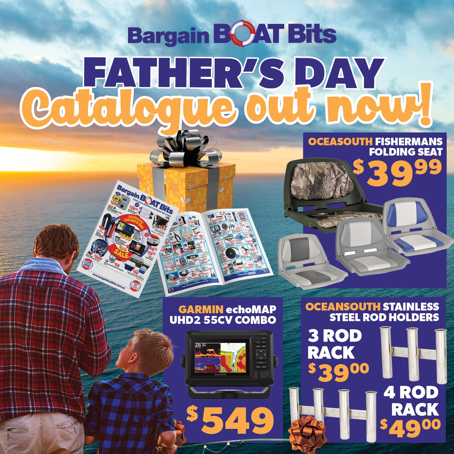 BBB Father's Day Sale catalogue poster