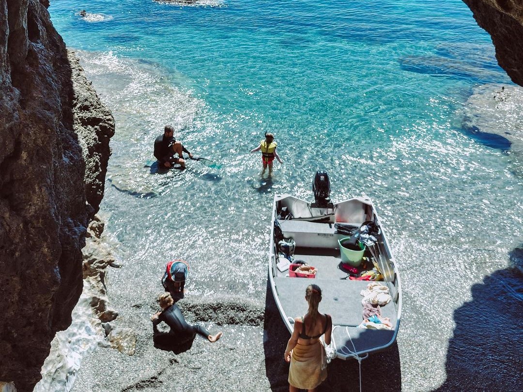 boating and camping with children